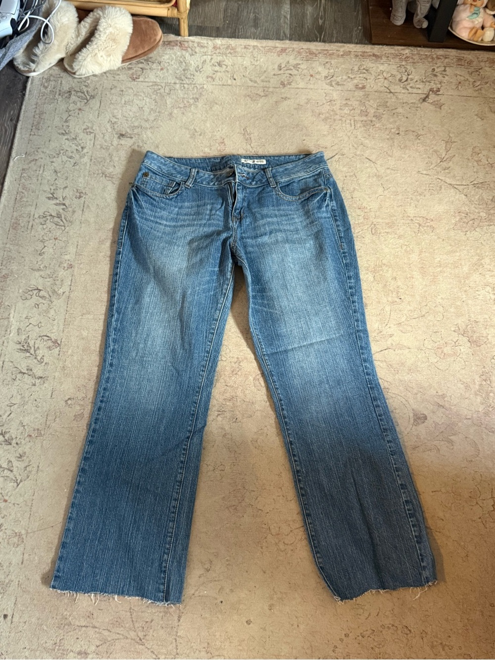 DKNY Light Blue Straight-Leg Jeans - Picture 2 of 5